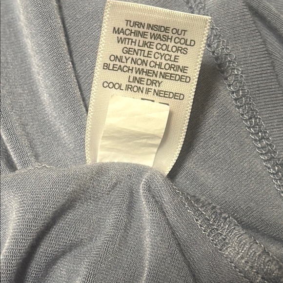 Blue Flutter Sleeve Relaxed T-Shirt - Picture 10 of 10